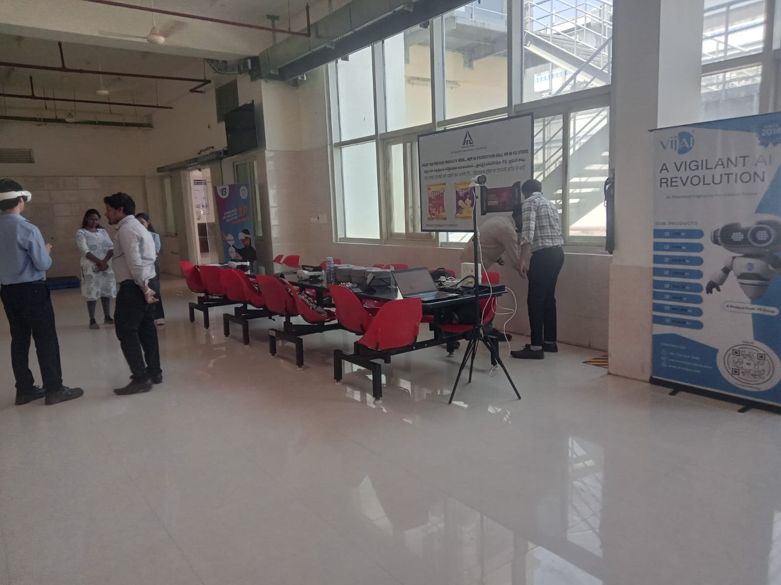 Drona VR deployment at customer plant