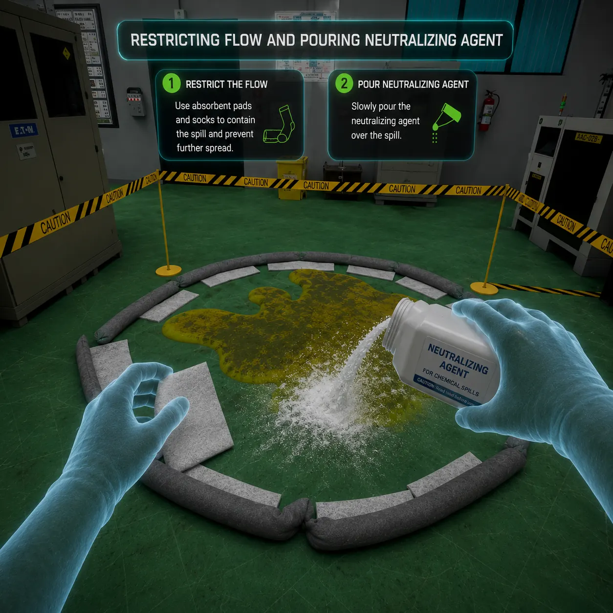 Chemical Handling — Drona VR scene 4 of 4