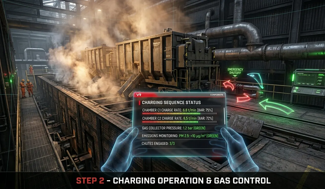 Coke Oven SOP — Drona VR scene 3 of 4