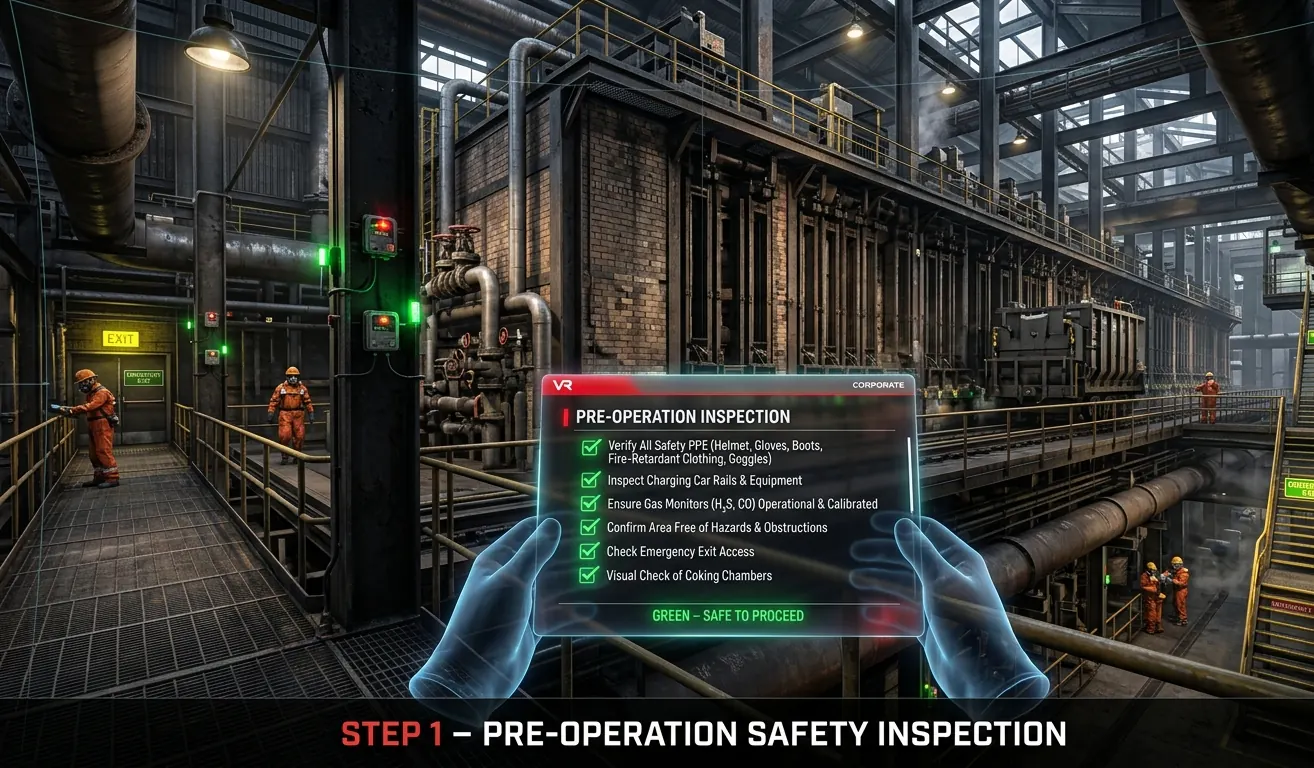 Coke Oven SOP — Drona VR scene 4 of 4