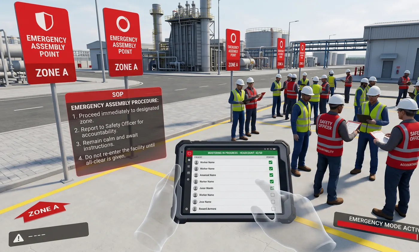 Emergency Evacuation — Drona VR scene 3 of 4