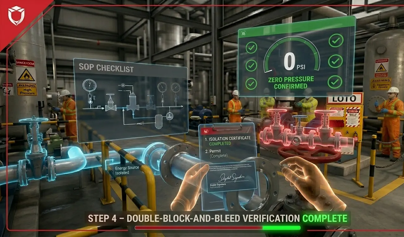 Lockout-Tagout (LOTO) — Drona VR preview