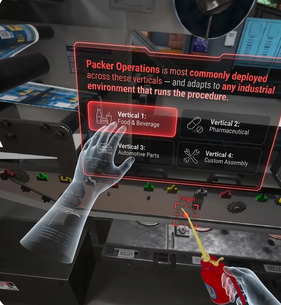 Packer Operations — Drona VR scene 3 of 4