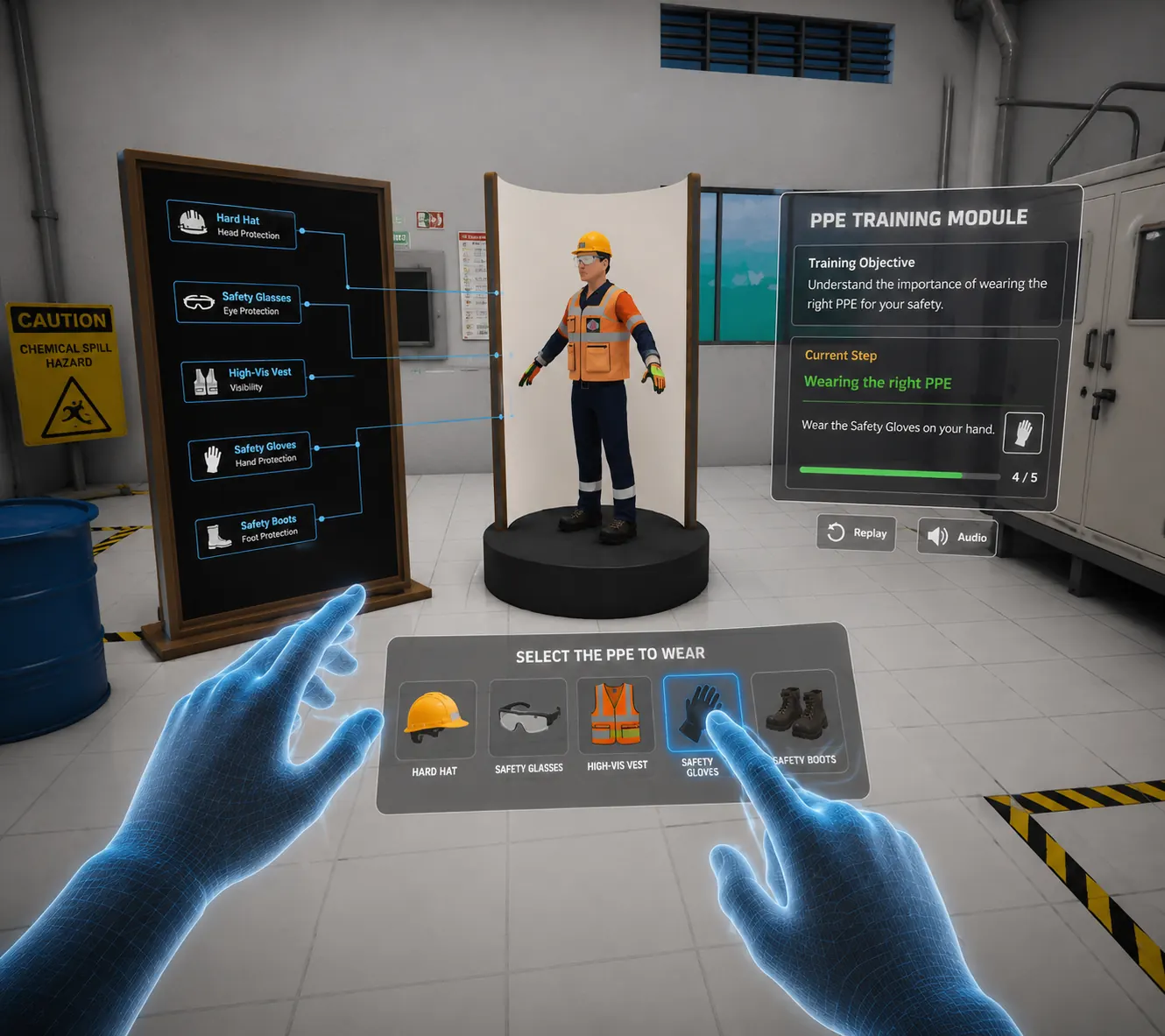 Work at Height — Drona VR scene 5 of 5